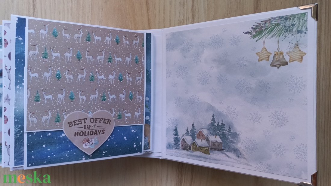 Tél - scrapbook album - művészet - más művészeti ág - Meska.hu Tél - scrapbook album - művészet - más művészeti ág - Meska.hu