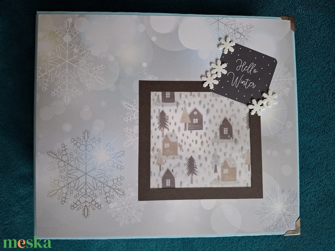 Téli emlékek.. - scrapbook fotó album - művészet - más művészeti ág - Meska.hu Téli emlékek.. - scrapbook fotó album - művészet - más művészeti ág - Meska.hu