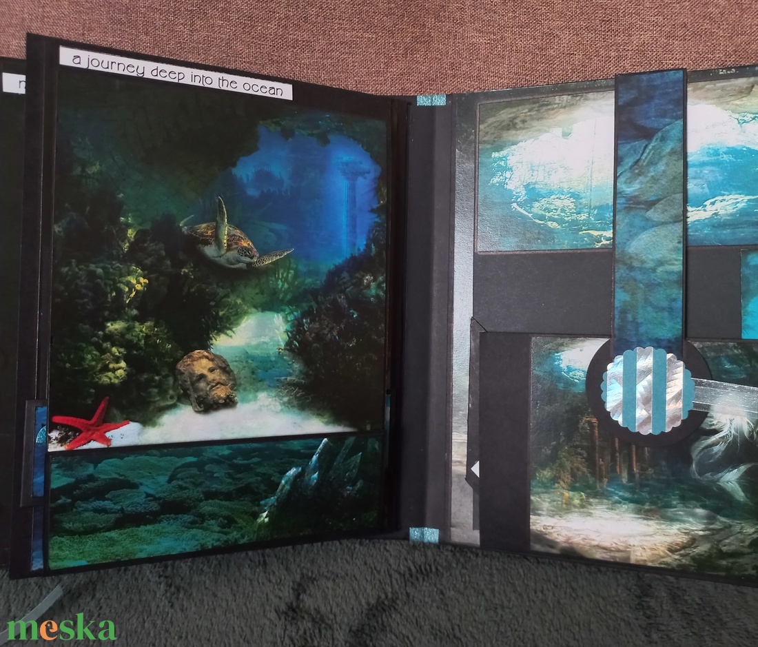 Atlantis - scrapbook fénykép album - művészet - más művészeti ág - Meska.hu Atlantis - scrapbook fénykép album - művészet - más művészeti ág - Meska.hu
