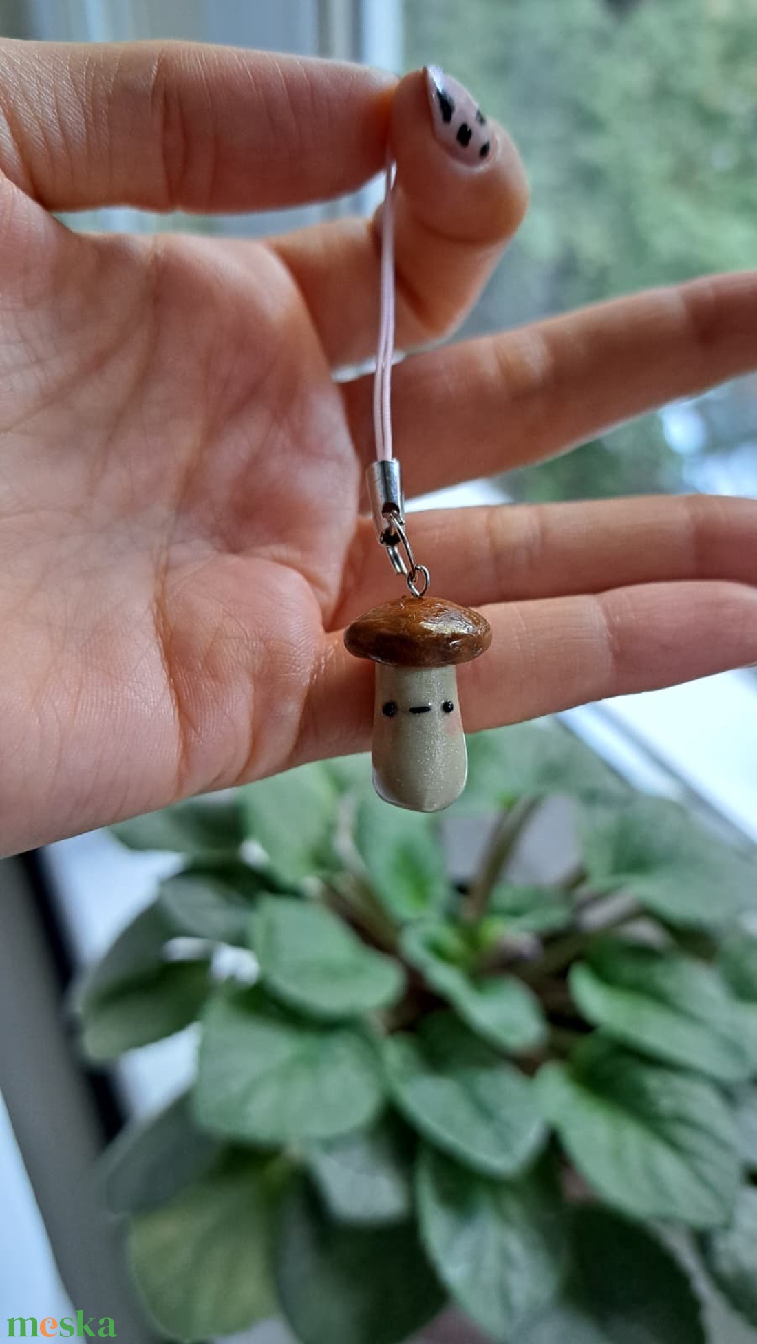 Shroom Buddy charm - táska & tok - kulcstartó & táskadísz - táskadísz - Meska.hu