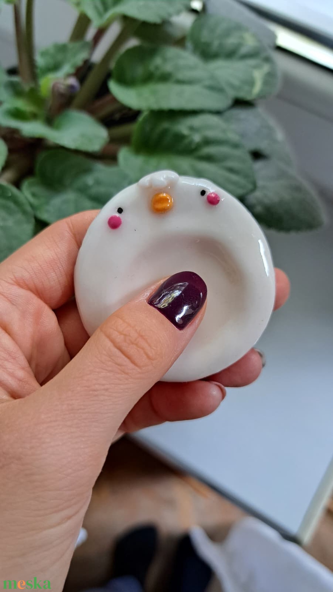 Pipi worry stone - otthon & életmód - dekoráció - dekoratív figurák és szobrok - Meska.hu