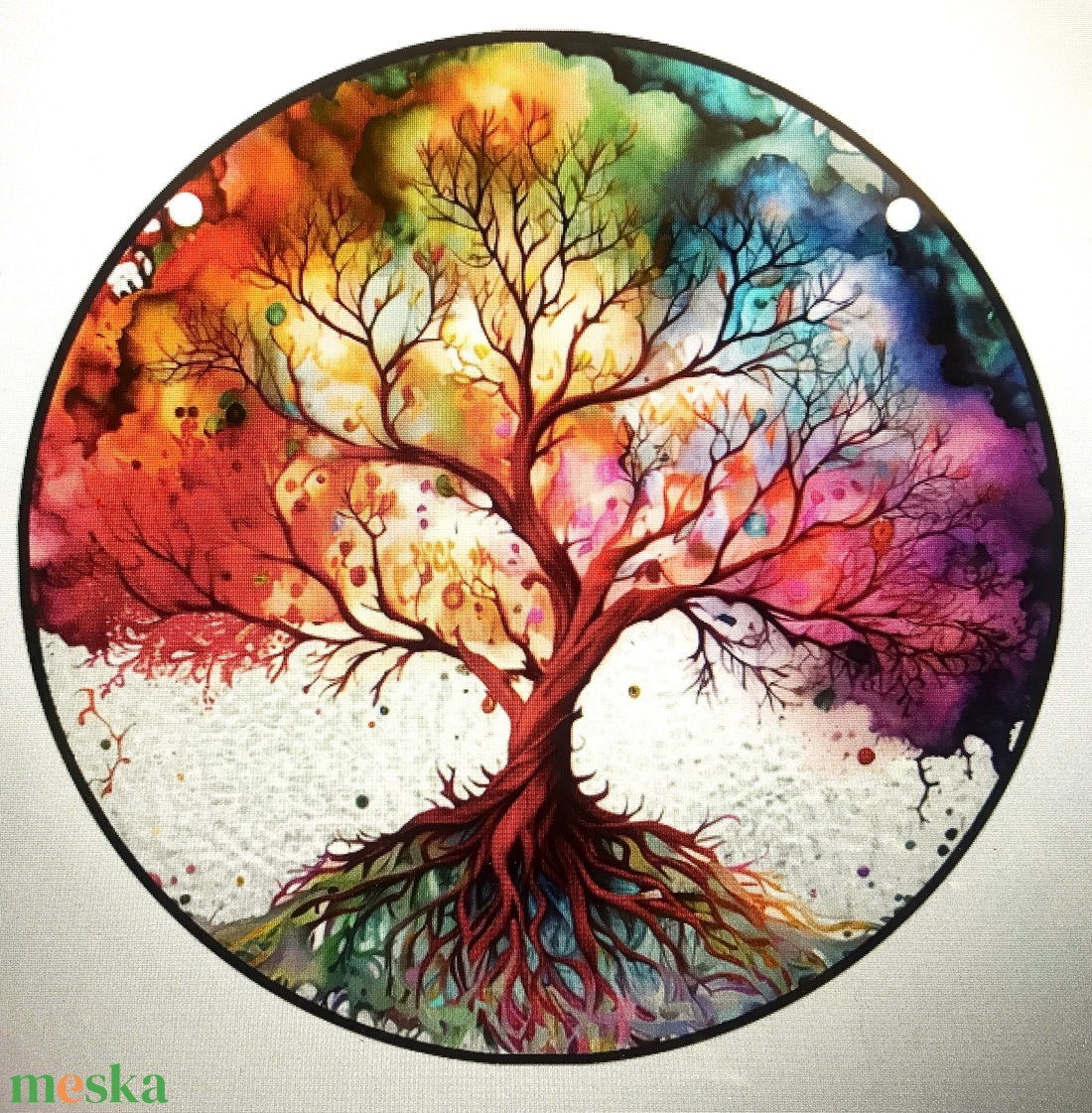 Spirituális ÜVEGKÉP WORKSHOP - gyere és alkoss valami extrát, iparművész műtermében - otthon & életmód - dekoráció - spiritualitás - mandala - Meska.hu