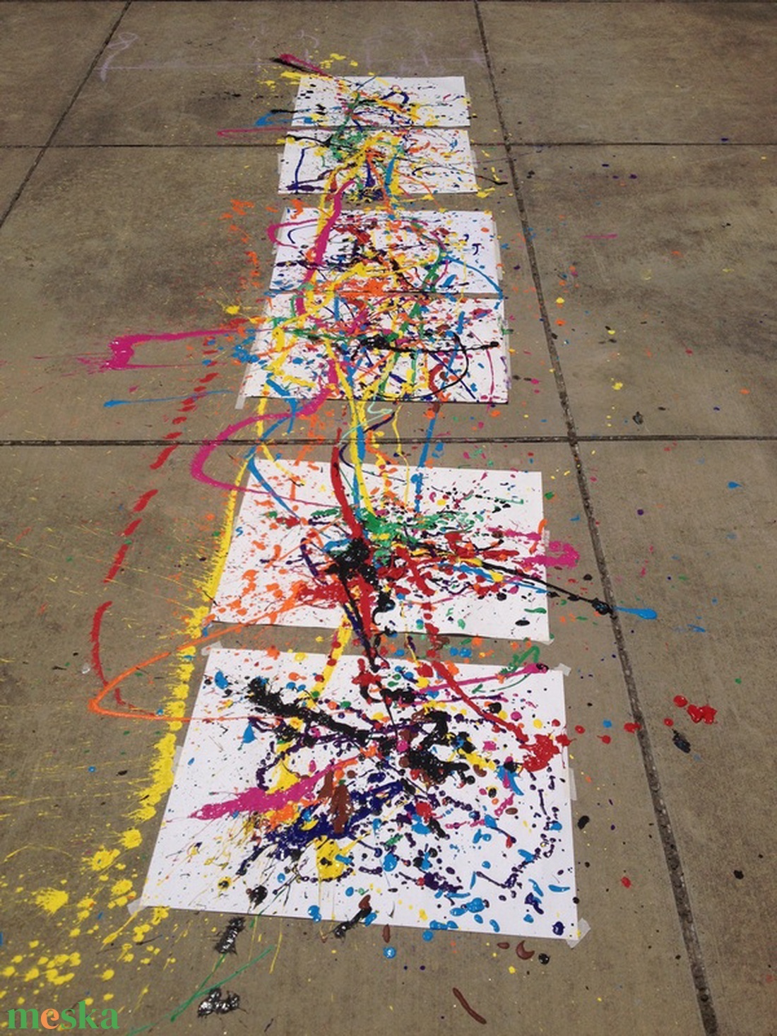 PÁROS SZABADFESTÉS WORKSHOP Valentin napra - gyere és alkoss valami extrát, iparművész műtermében - diy (csináld magad) - workshop & tanfolyam - Meska.hu