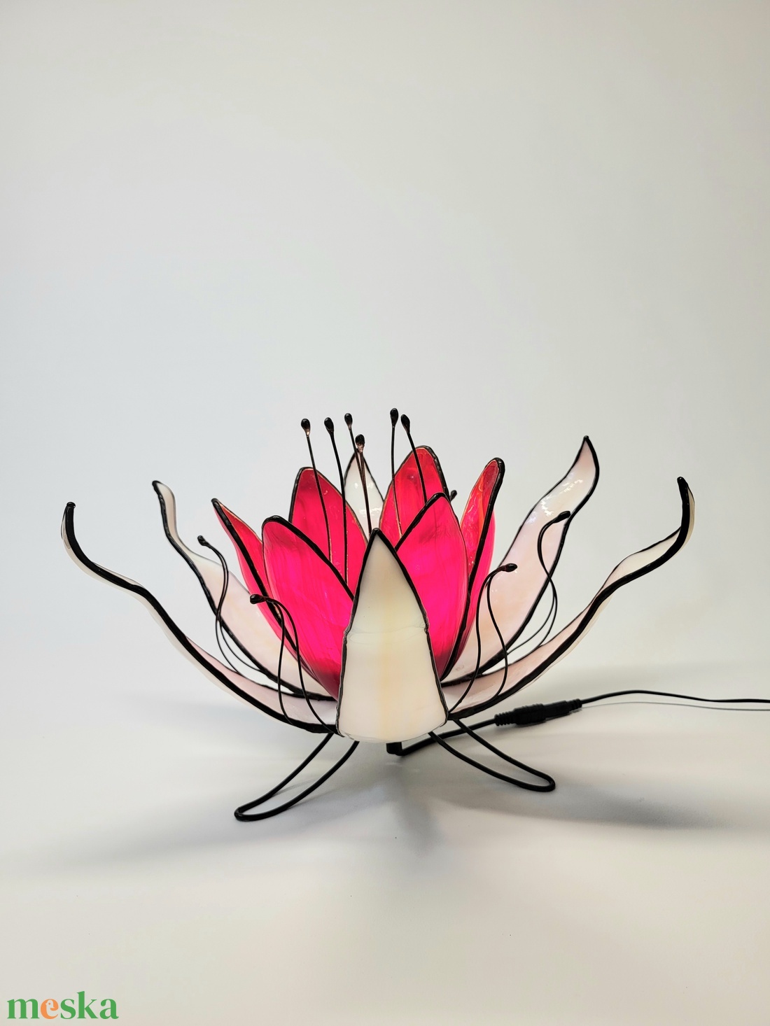 Vénusz fénye ólomüveg lámpa - otthon & életmód - lámpa - hangulatlámpa - Meska.hu