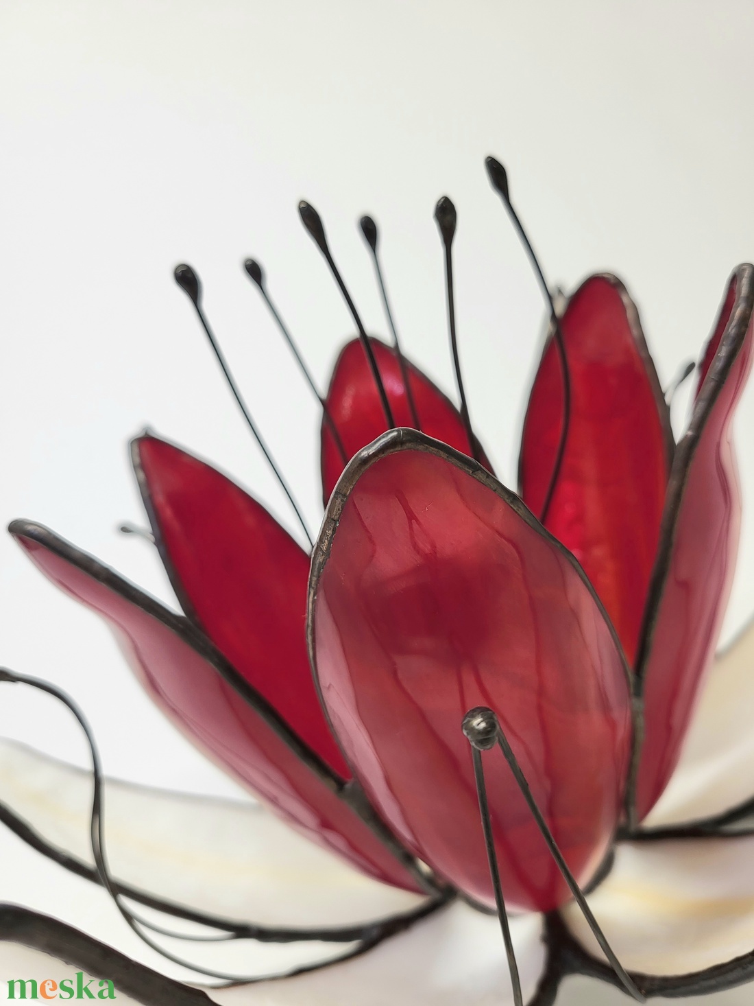 Vénusz fénye ólomüveg lámpa - otthon & életmód - lámpa - hangulatlámpa - Meska.hu