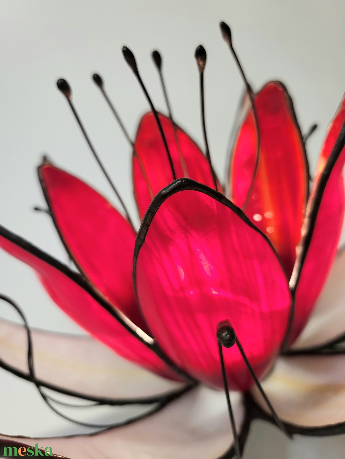 Vénusz fénye ólomüveg lámpa - otthon & életmód - lámpa - hangulatlámpa - Meska.hu