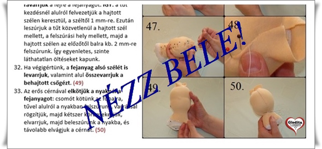GLEDITA KREATÍV FÜZETEK - HOGYAN KÉSZÍTSÜNK WALDORF BABÁT - kellékek & szerszámok - Meska.hu
