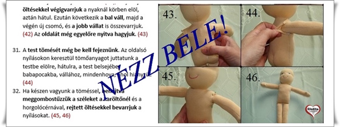 GLEDITA KREATÍV FÜZETEK - HOGYAN KÉSZÍTSÜNK WALDORF BABÁT - kellékek & szerszámok - Meska.hu