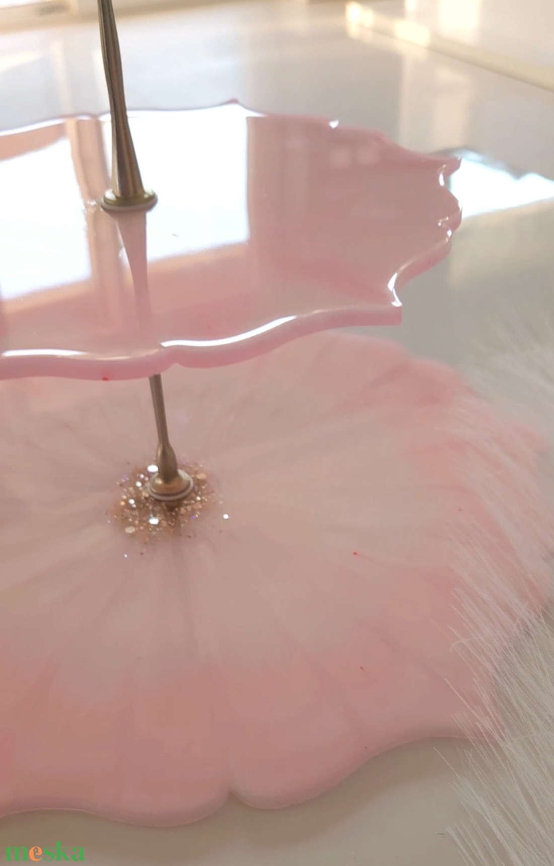 Emeletes tálca - otthon & életmód - dekoráció - dísztárgy - Meska.hu