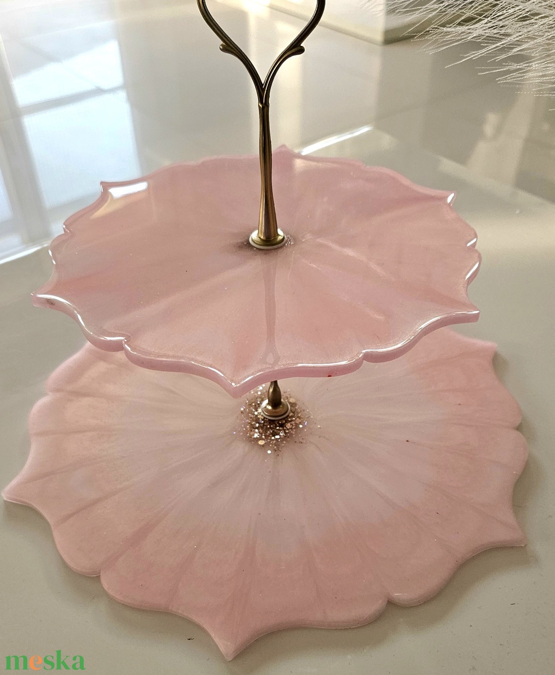 Emeletes tálca - otthon & életmód - dekoráció - dísztárgy - Meska.hu