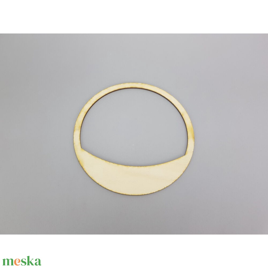 Íves koszorú alap - kicsi 18,5 cm (1 db) - kellékek & szerszámok - hobby fa alapanyag - egyéb fatermék - Meska.hu