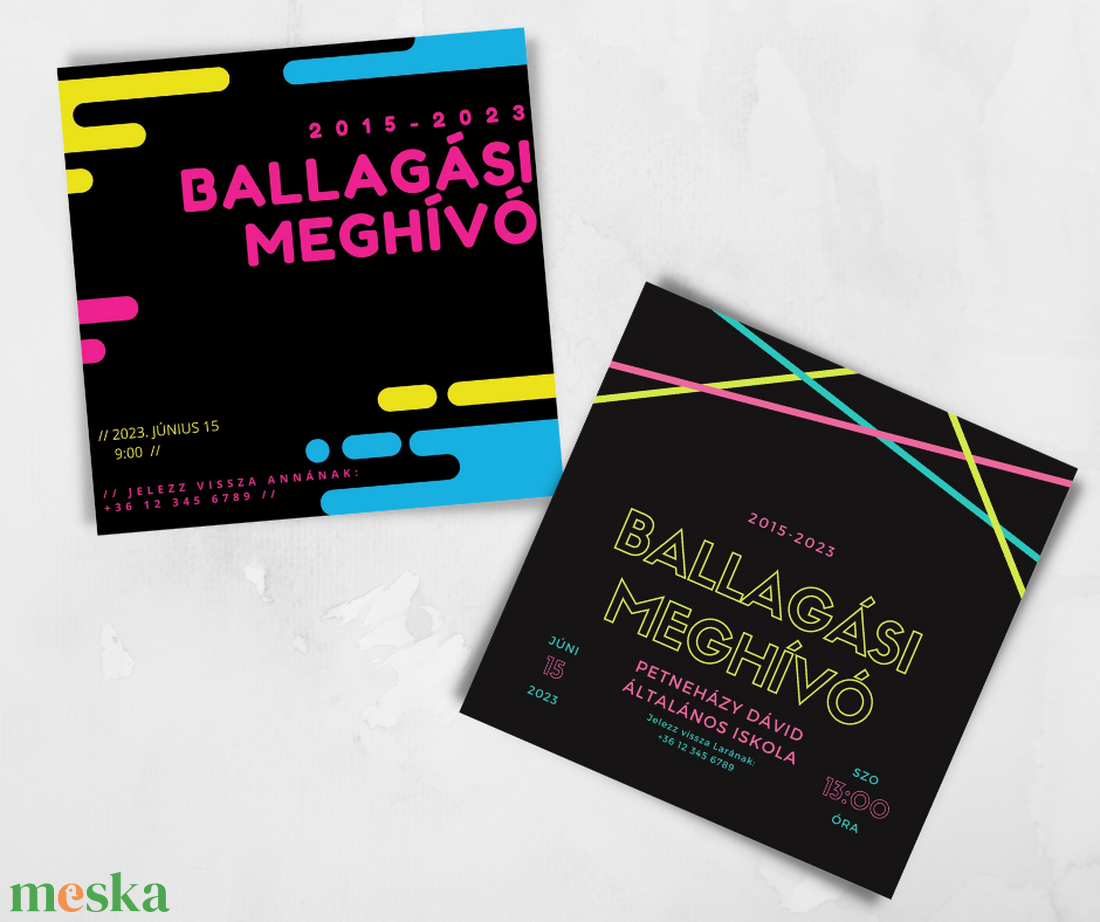 Ballagási meghívó #laser - otthon & életmód - papír, írószer - ajándékozás kellékei - meghívó - Meska.hu Ballagási meghívó #laser - otthon & életmód - papír, írószer - ajándékozás kellékei - meghívó - Meska.hu