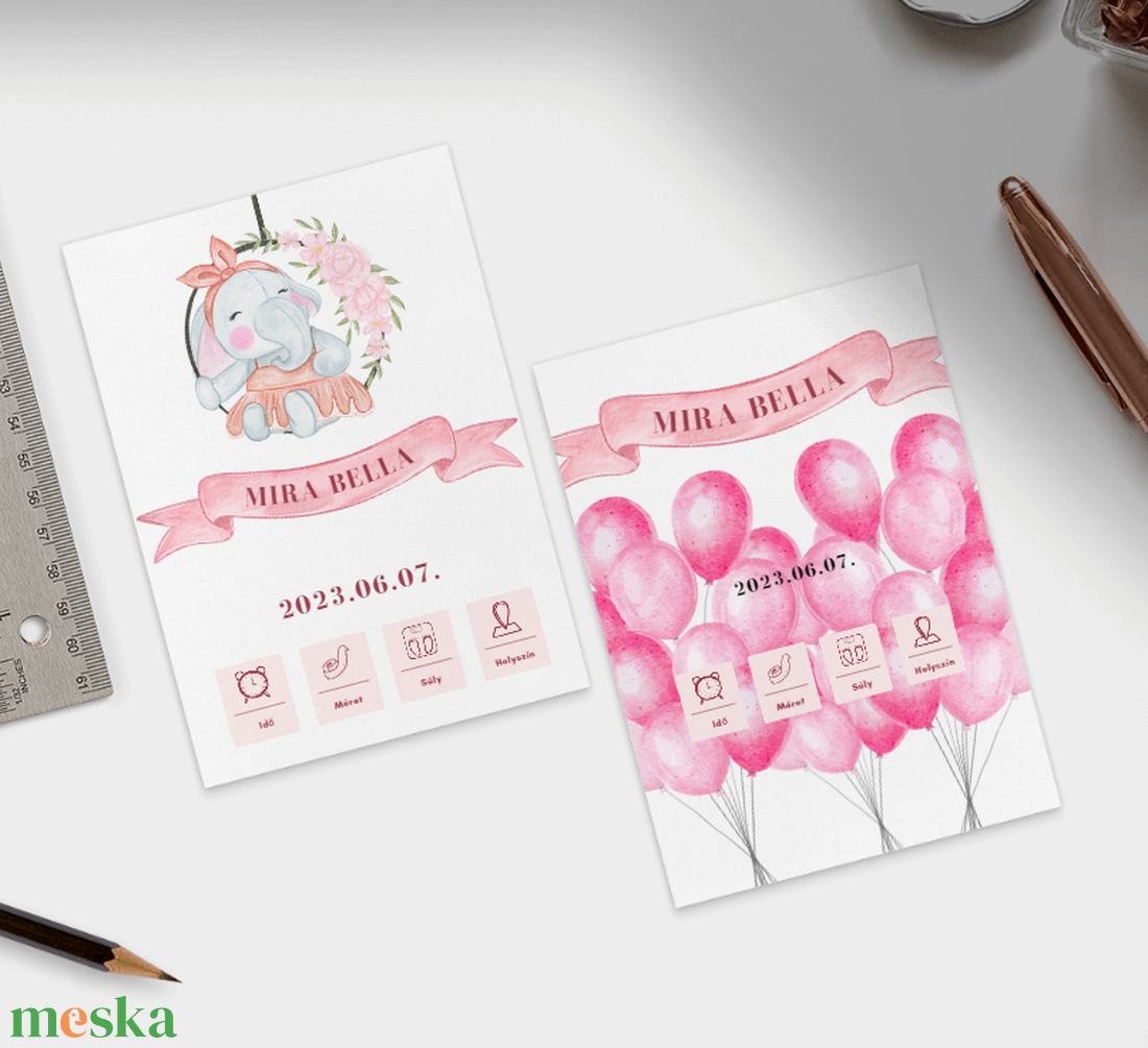 Névtábla #pink - baba - mama - babaszoba dekoráció - gyerek névtábla - Meska.hu