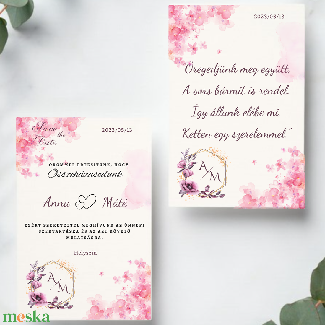 Esküvői meghívó borítékkal #blossom - esküvő - meghívó & kártya - meghívó - Meska.hu Esküvői meghívó borítékkal #blossom - esküvő - meghívó & kártya - meghívó - Meska.hu