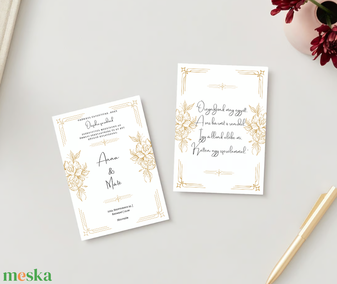 Esküvői meghívó borítékkal #elegant - esküvő - meghívó & kártya - meghívó - Meska.hu Esküvői meghívó borítékkal #elegant - esküvő - meghívó & kártya - meghívó - Meska.hu