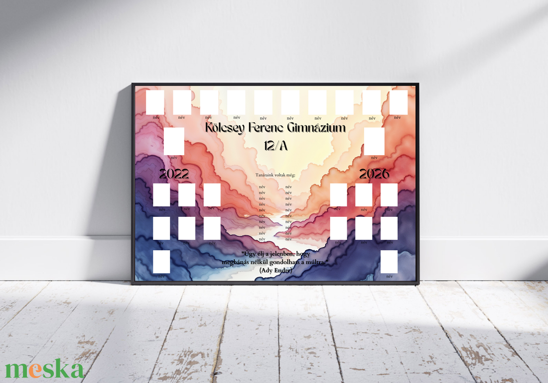 Ballagási tabló #colors - művészet - grafika & illusztráció - digitális - Meska.hu