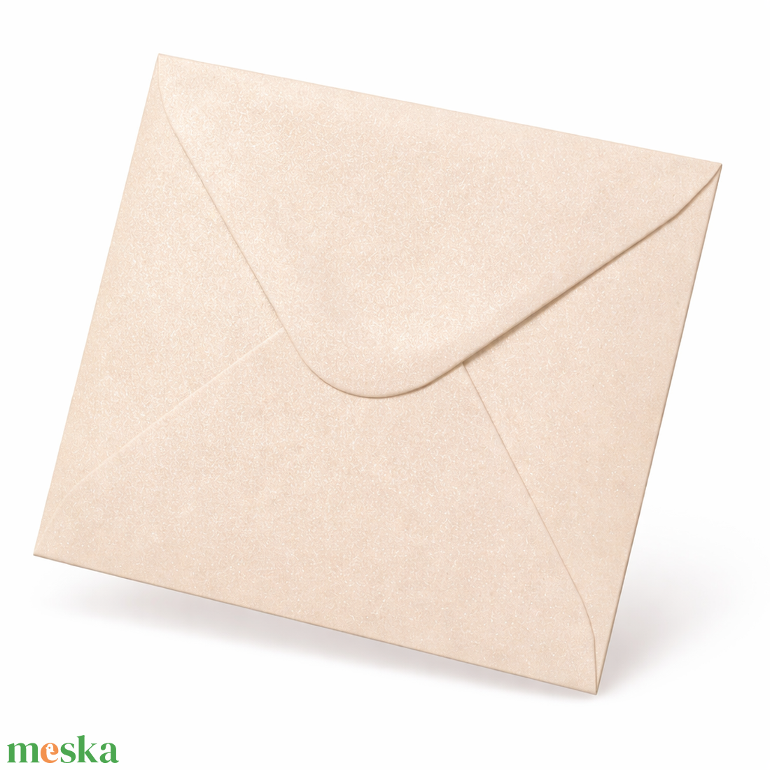 Négyzet boríték #csillogó pezsgő - otthon & életmód - papír, írószer - boríték - Meska.hu