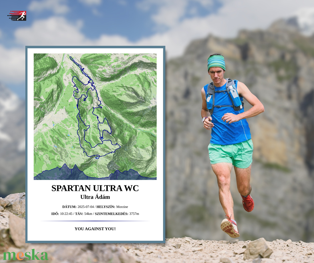 Ajándék futóknak (plakát kerettel) - otthon & életmód - dekoráció - kép & falikép - plakát - Meska.hu