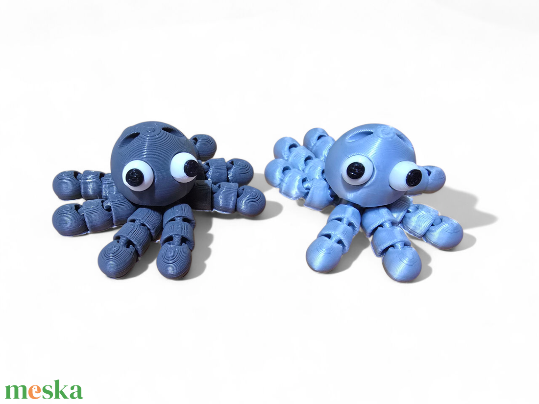 Polip  3D Nyomtatott Kulcstartó - táska & tok - kulcstartó & táskadísz - kulcstartó - Meska.hu