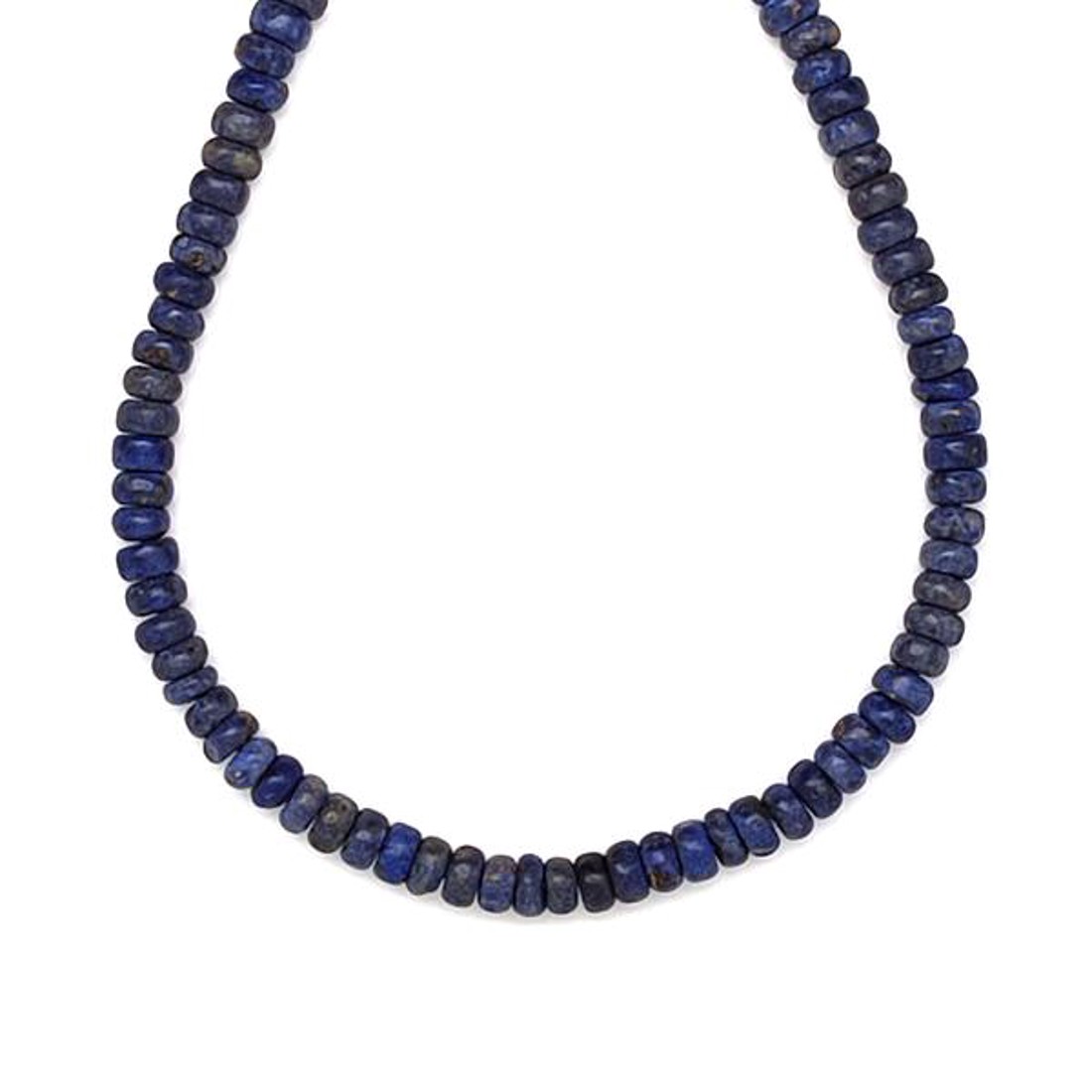 Dumortierit korong 4x2,5mm  ékszerkészítő alapanyag (füzér) - kellékek & szerszámok - ásvány alapanyag - ásványfüzér - Meska.hu