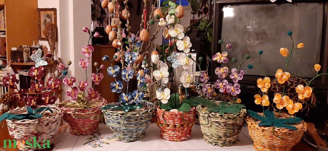 Horgolt Orhídea - diy (csináld magad) - szabásminta, útmutató - horgolási minta - Meska.hu Horgolt Orhídea - diy (csináld magad) - szabásminta, útmutató - horgolási minta - Meska.hu