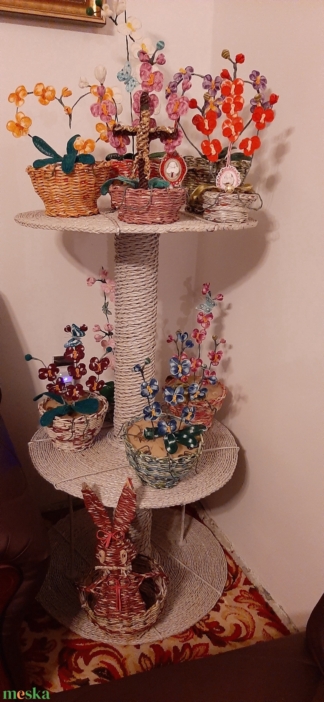 Horgolt Orhídea - diy (csináld magad) - szabásminta, útmutató - horgolási minta - Meska.hu Horgolt Orhídea - diy (csináld magad) - szabásminta, útmutató - horgolási minta - Meska.hu