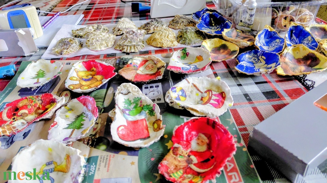 Kagyló dísz - diy (csináld magad) - egységcsomag - Meska.hu