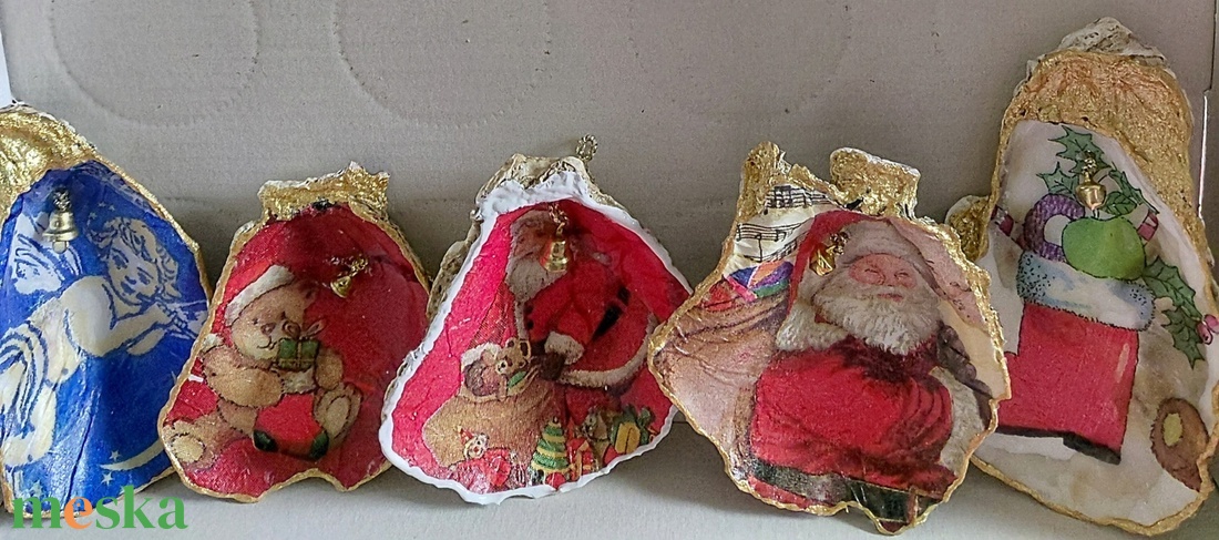 Kagyló dísz - diy (csináld magad) - egységcsomag - Meska.hu