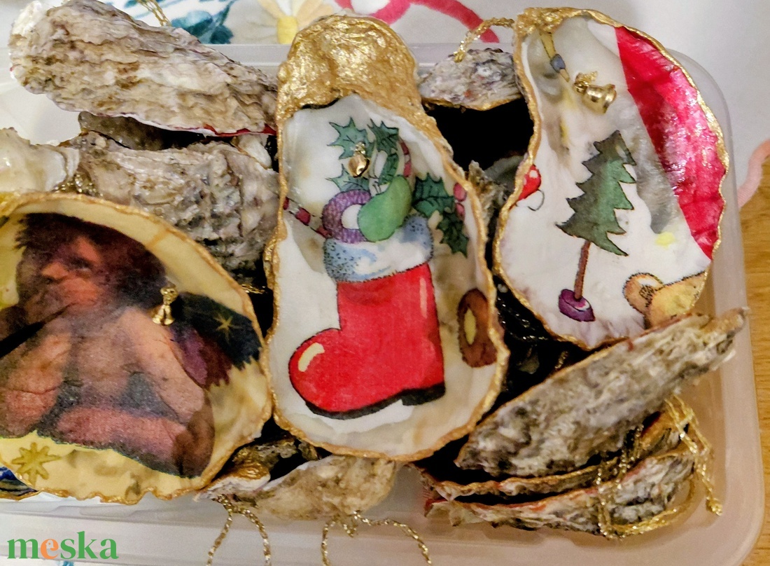 Kagyló dísz - diy (csináld magad) - egységcsomag - Meska.hu