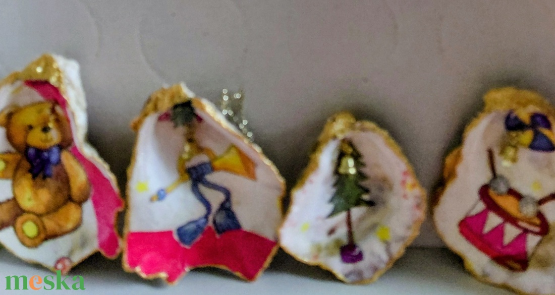 Kagyló dísz - diy (csináld magad) - egységcsomag - Meska.hu