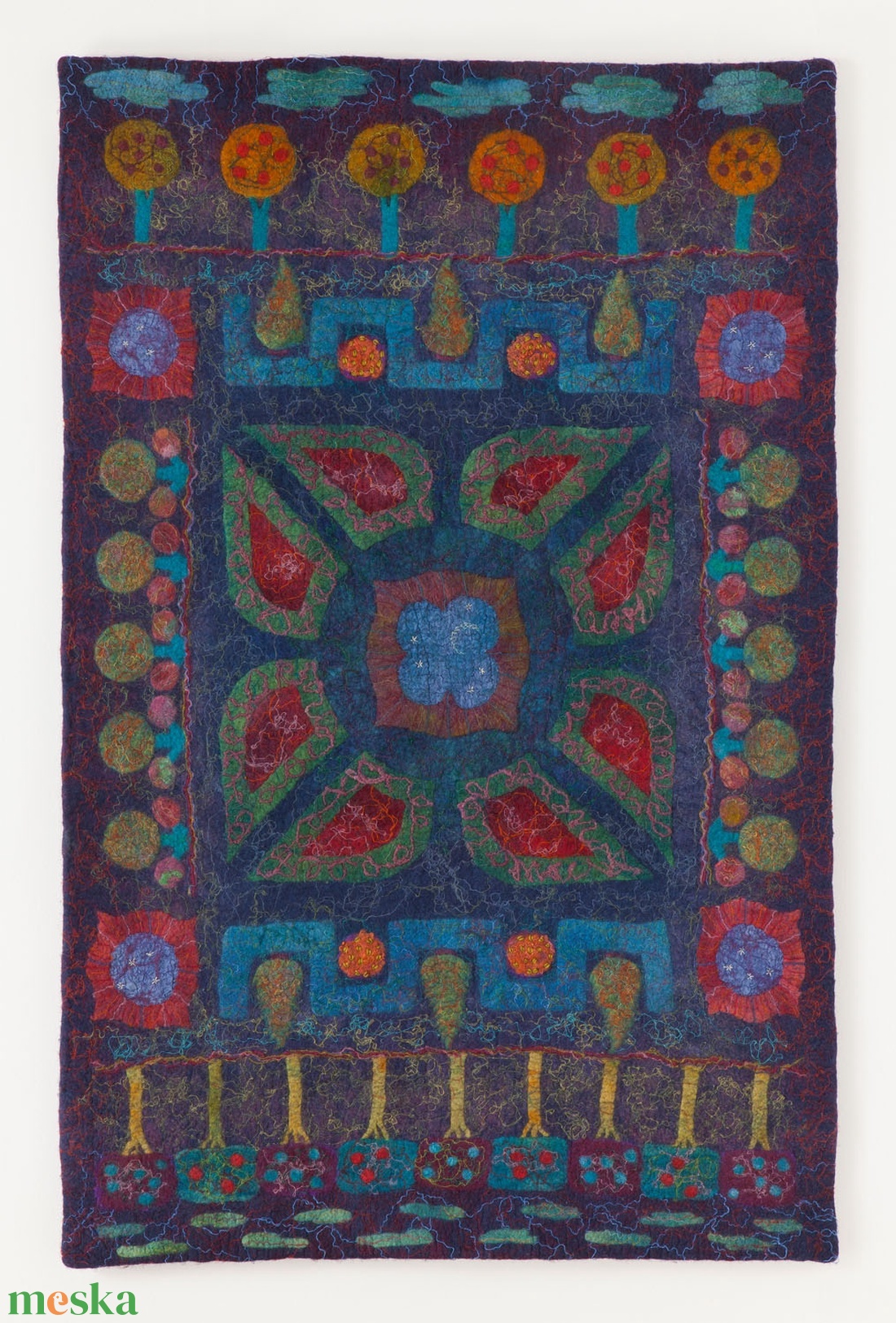 Látóhatár I. nemezkép, méret: 80 x 122 cm - otthon & lakás - dekoráció - kép & falikép - Meska.hu Látóhatár I. nemezkép, méret: 80 x 122 cm - otthon & lakás - dekoráció - kép & falikép - Meska.hu