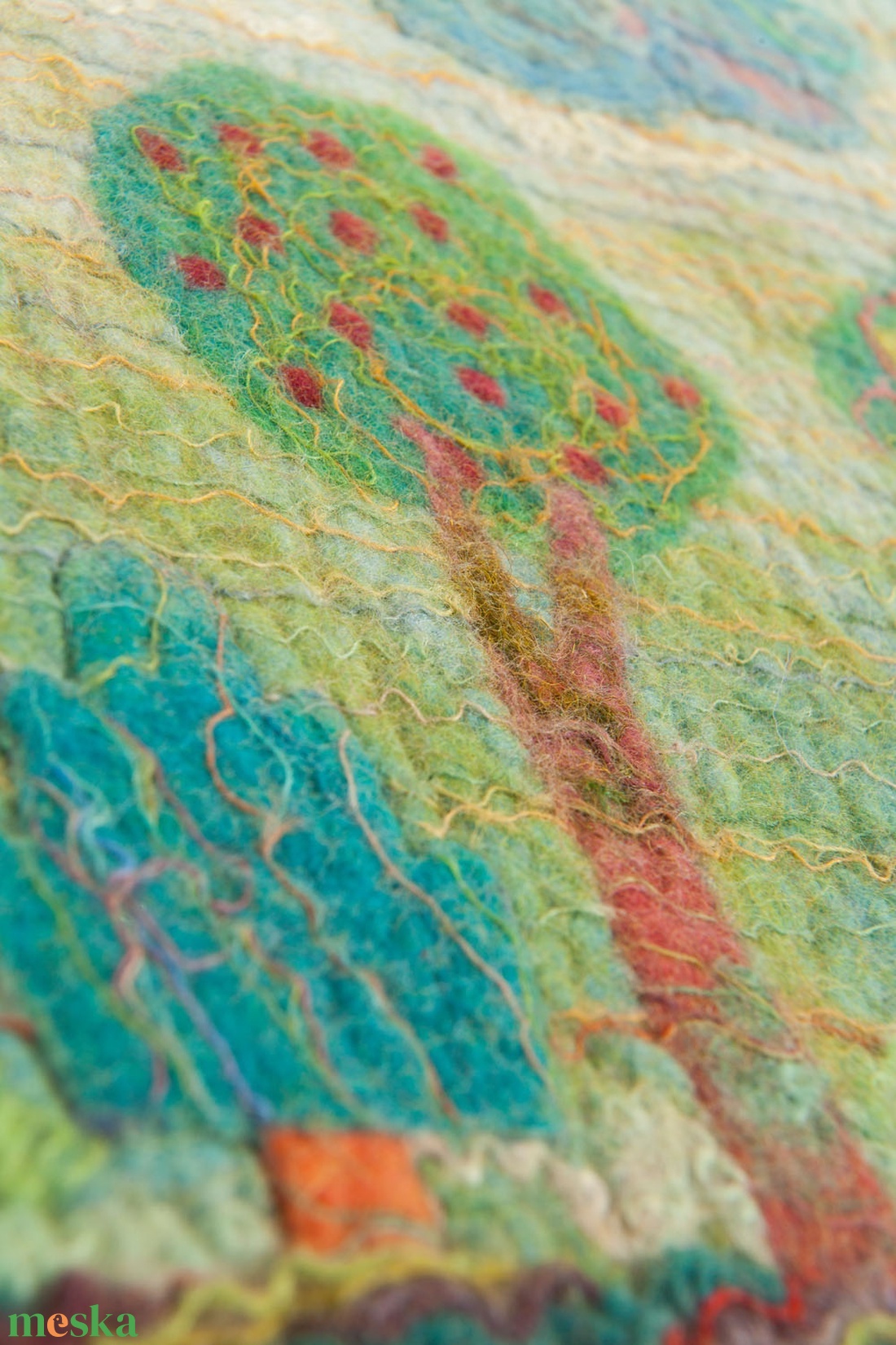 Látóhatár II. nemezkép, Méret: 64 x 130 cm - művészet - textilkép - nemezelt - Meska.hu Látóhatár II. nemezkép, Méret: 64 x 130 cm - művészet - textilkép - nemezelt - Meska.hu