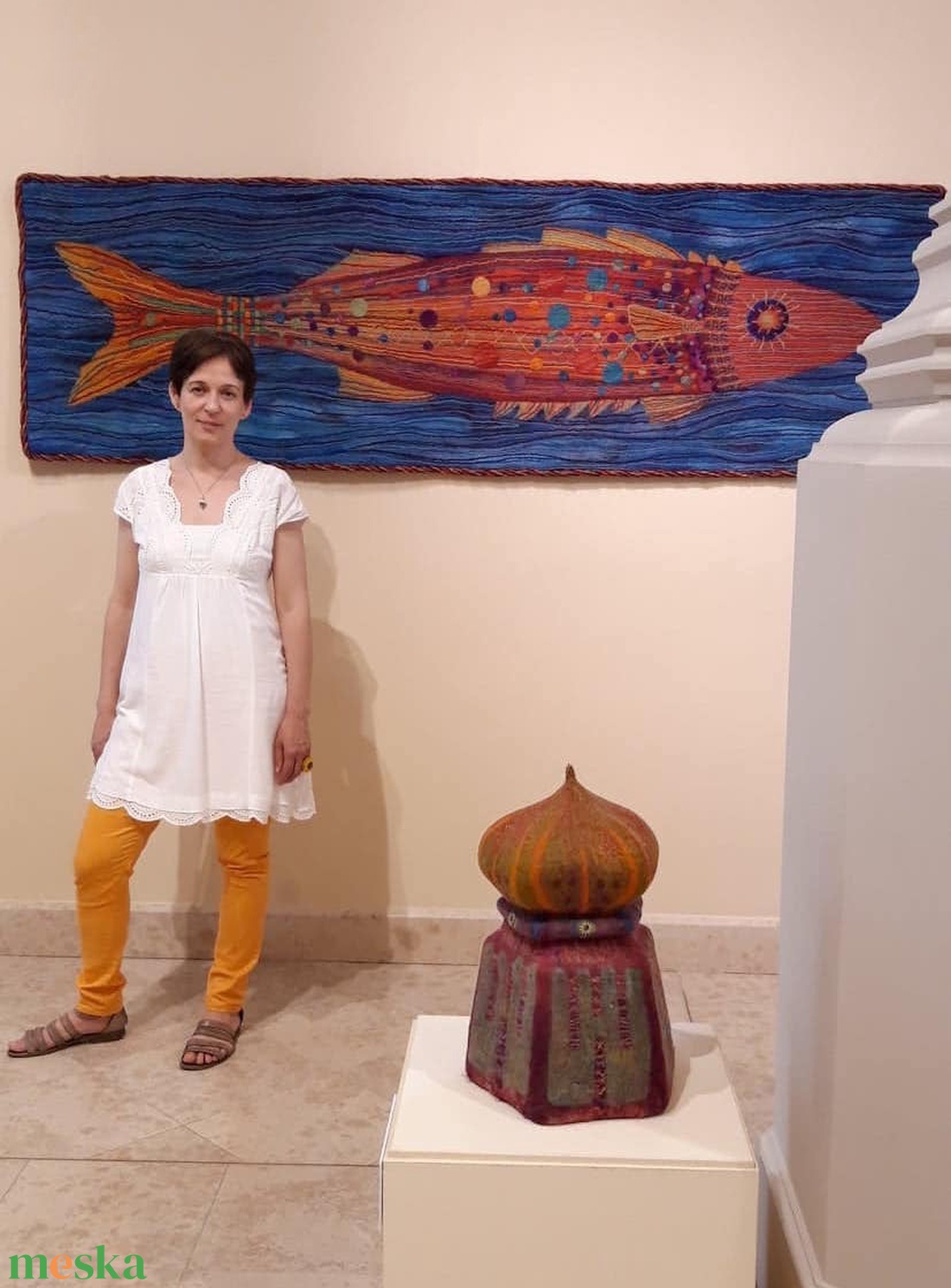 Nemezelt falikép, Vízben, Mérete: 242 x 73 cm RENDELHETŐ - művészet - textilkép - nemezelt - Meska.hu Nemezelt falikép, Vízben, Mérete: 242 x 73 cm RENDELHETŐ - művészet - textilkép - nemezelt - Meska.hu