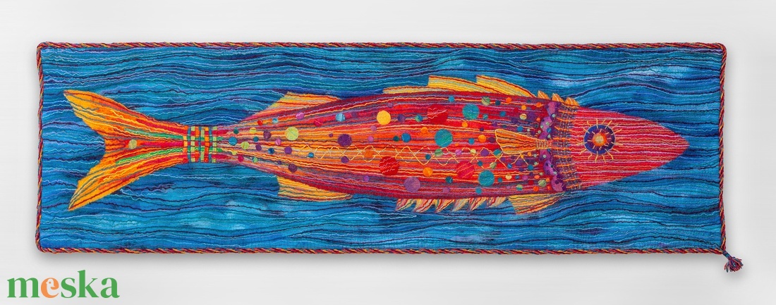 Nemezelt falikép, Vízben, Mérete: 242 x 73 cm RENDELHETŐ - művészet - textilkép - nemezelt - Meska.hu Nemezelt falikép, Vízben, Mérete: 242 x 73 cm RENDELHETŐ - művészet - textilkép - nemezelt - Meska.hu