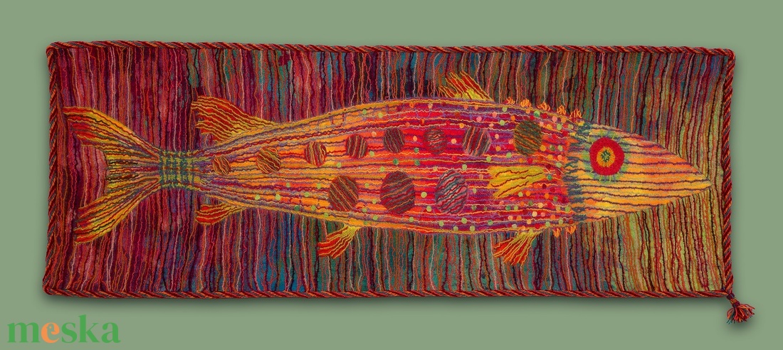 Nemez falikép Vízben. Mérete: 70 x 180 cm RENDELHETŐ - művészet - textilkép - nemezelt - Meska.hu Nemez falikép Vízben. Mérete: 70 x 180 cm RENDELHETŐ - művészet - textilkép - nemezelt - Meska.hu