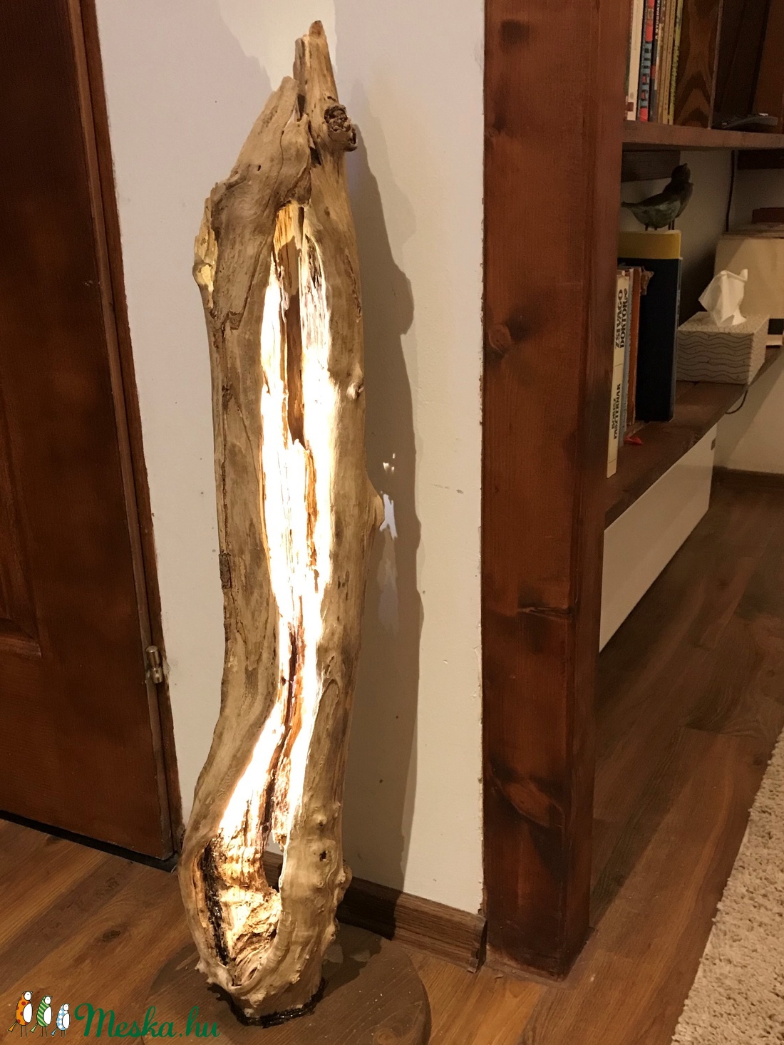 Egyedi rusztikus állólámpa - otthon & életmód - lámpa - hangulatlámpa - Meska.hu