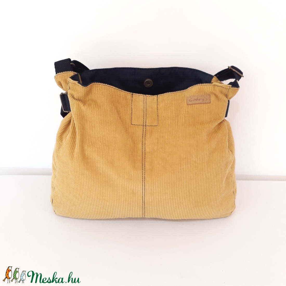 Mustársárga női táska -  - Meska.hu