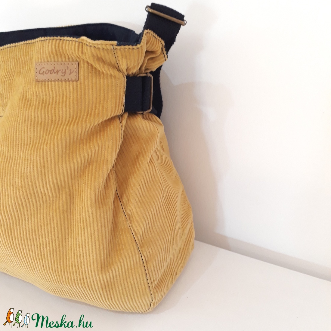 Mustársárga női táska -  - Meska.hu