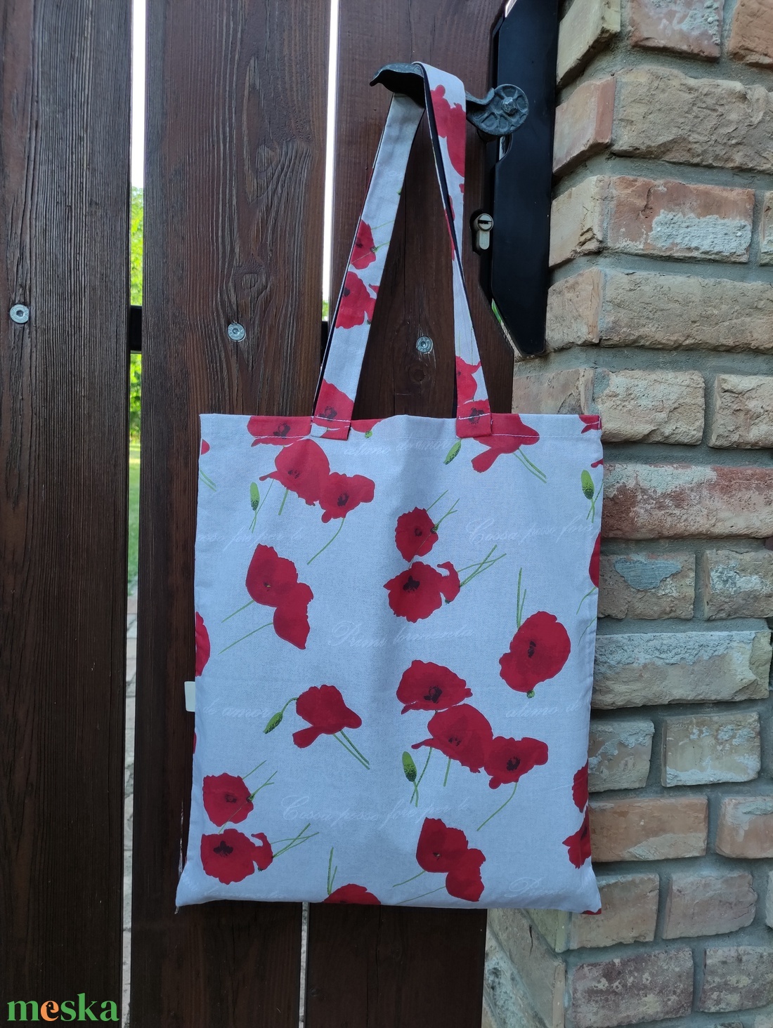 Pipacsos bevásárló táska - táska & tok - bevásárlás & shopper táska - shopper, textiltáska, szatyor - Meska.hu Pipacsos bevásárló táska - táska & tok - bevásárlás & shopper táska - shopper, textiltáska, szatyor - Meska.hu