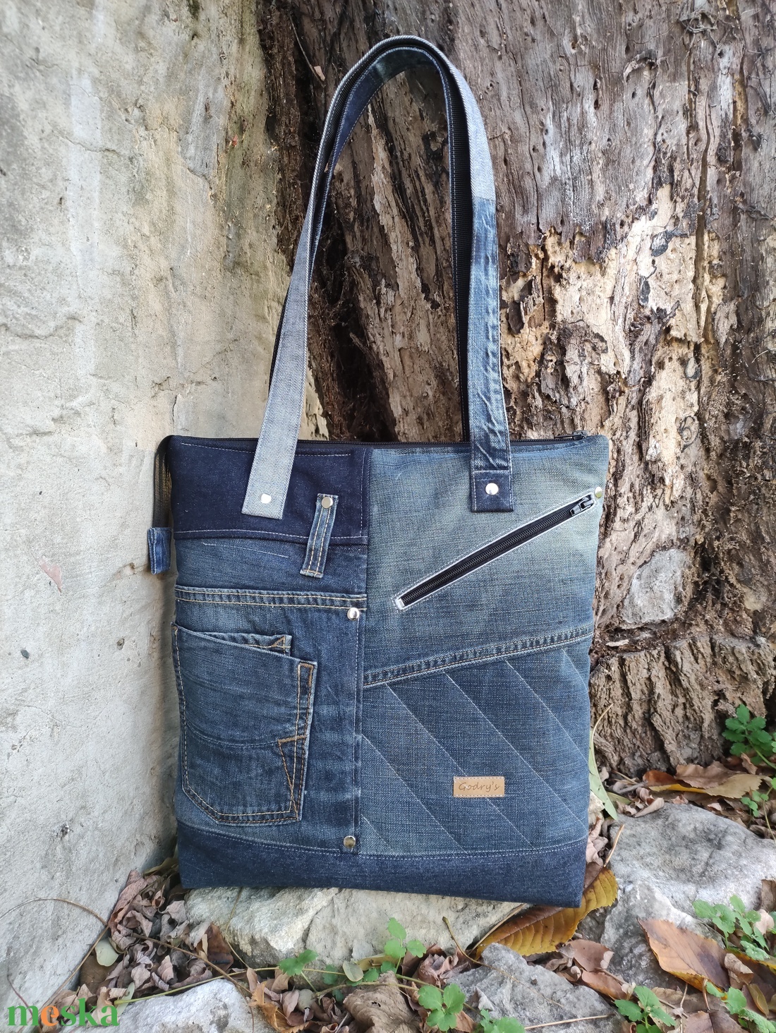 Farmer válltáska újrahasznosított alapanyagból  - táska & tok - kézitáska & válltáska - válltáska - Meska.hu