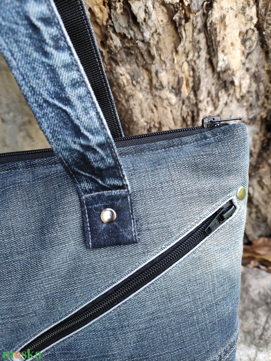 Farmer válltáska újrahasznosított alapanyagból  - táska & tok - kézitáska & válltáska - válltáska - Meska.hu