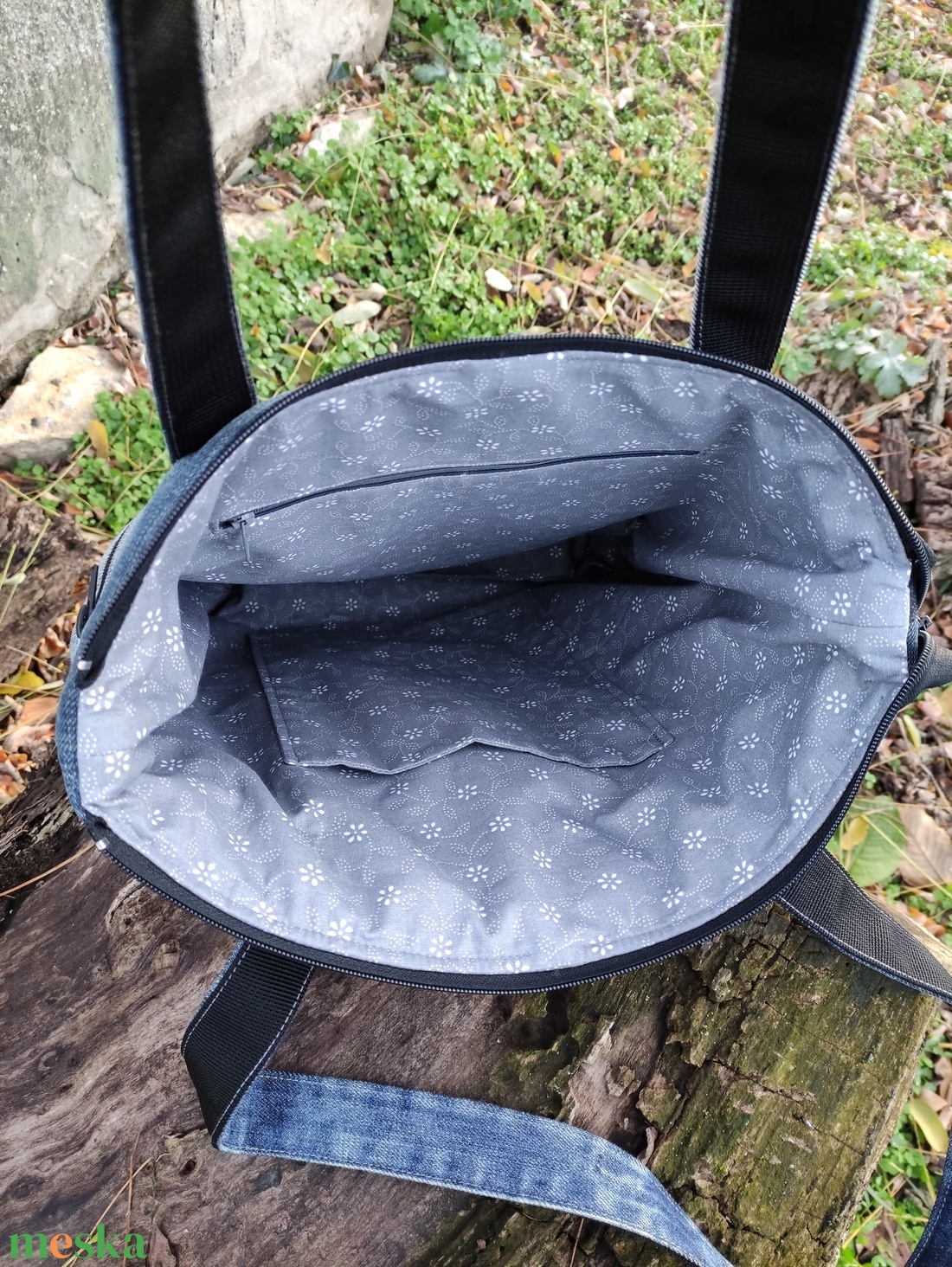 Farmer válltáska újrahasznosított alapanyagból  - táska & tok - kézitáska & válltáska - válltáska - Meska.hu