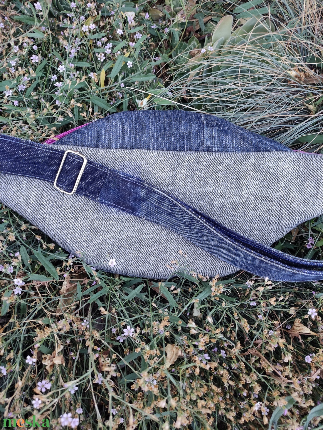 Upcycled övtáska S méret - táska & tok - övtáska - Meska.hu