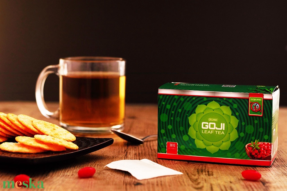 Életerő Goji Csomag (Liofilizált bogyók, Goji Nektár, Goji Lekvár, Goji Levél Tea) - élelmiszer - gasztro ajándékcsomag - Meska.hu