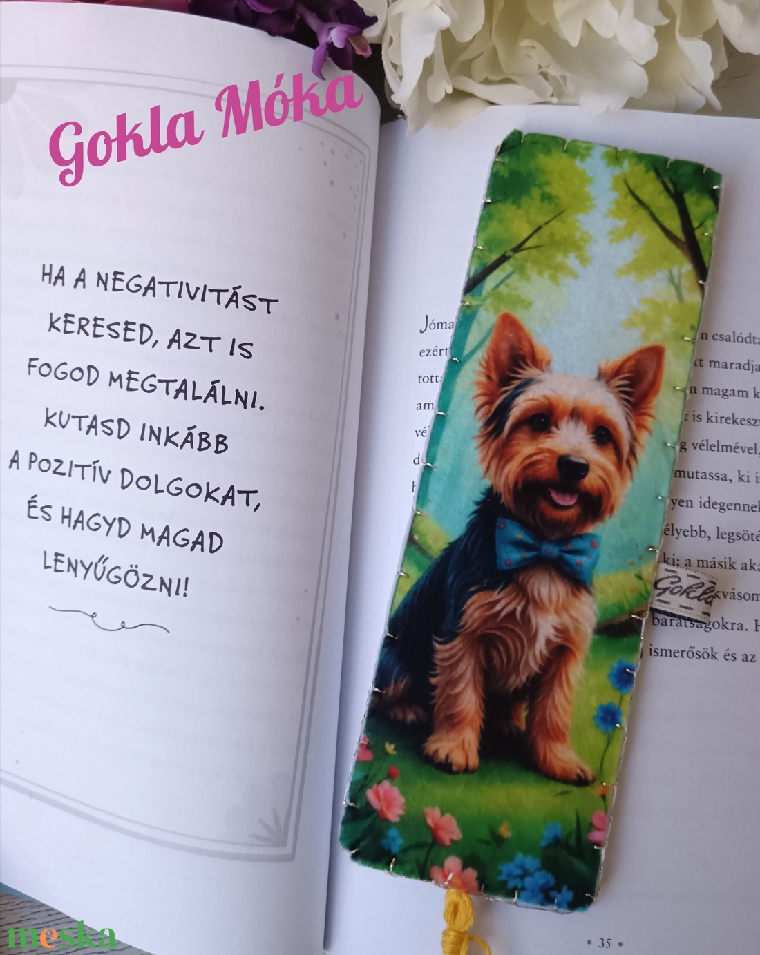 Yorkie könyvjelző - könyv & zene - könyvjelző - Meska.hu Yorkie könyvjelző - könyv & zene - könyvjelző - Meska.hu