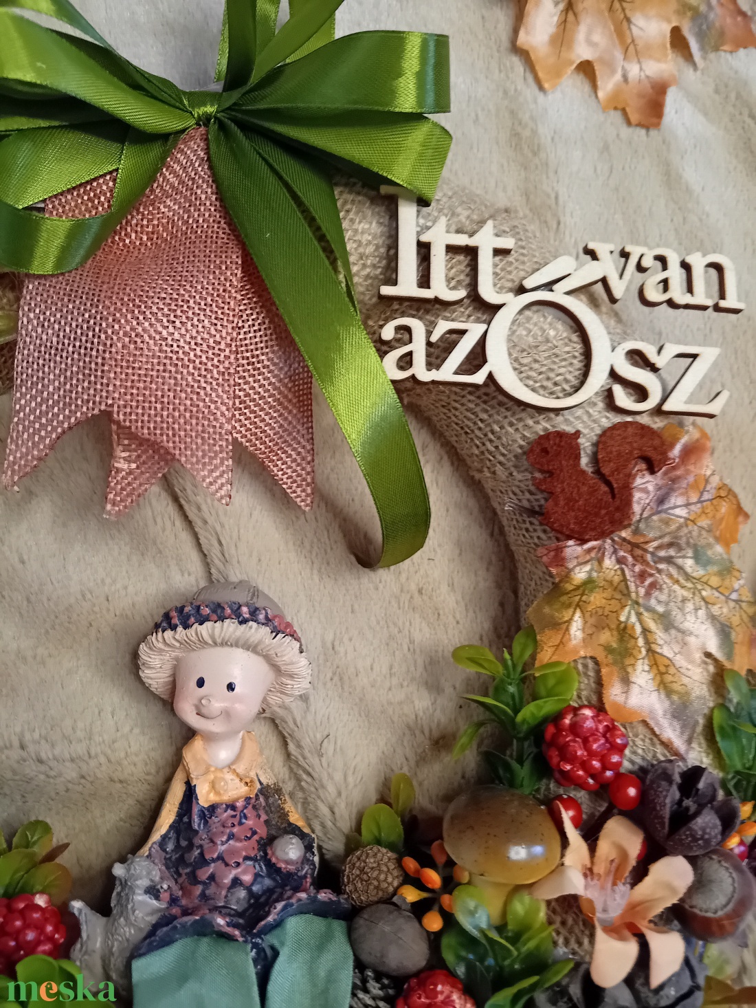 Itt van az ősz - otthon & életmód - dekoráció - ajtó- és ablak dekoráció - ajtódísz & kopogtató - Meska.hu