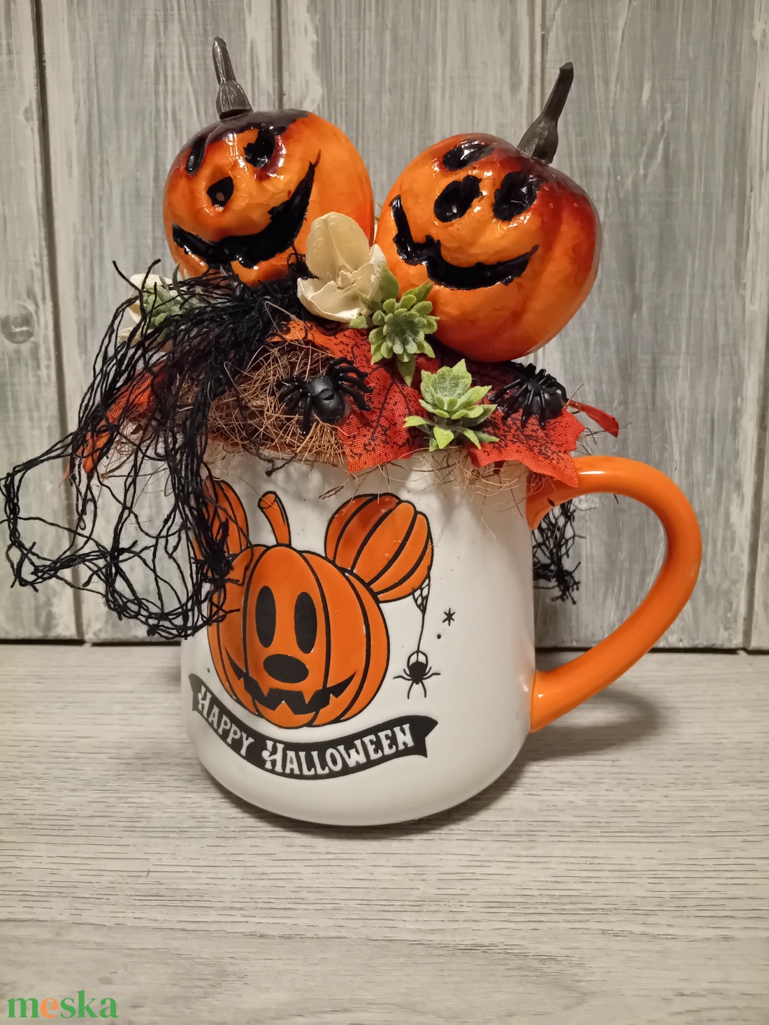 Halloween bögrés dekor - otthon & életmód - dekoráció - halloween - halloweeni dekoráció - Meska.hu Halloween bögrés dekor - otthon & életmód - dekoráció - halloween - halloweeni dekoráció - Meska.hu
