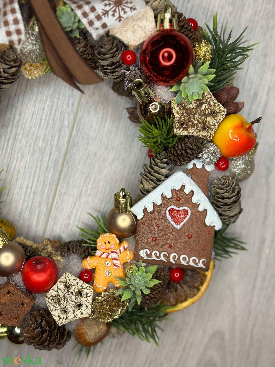 Mézeskalács házikós karácsonyi ajtódísz - karácsony - adventi díszek - adventi ajtódísz - Meska.hu Mézeskalács házikós karácsonyi ajtódísz - karácsony - adventi díszek - adventi ajtódísz - Meska.hu