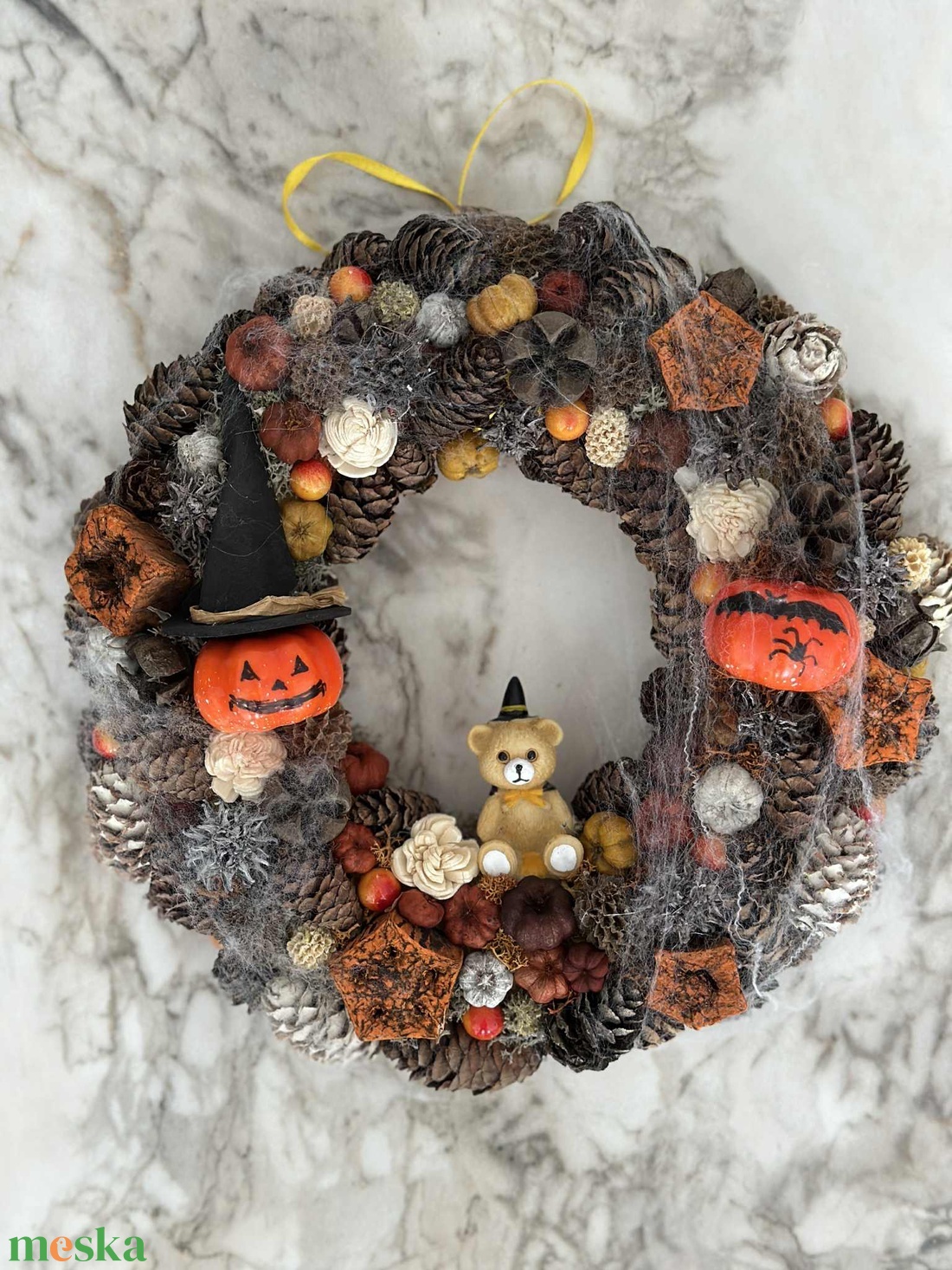 Halloween macis - otthon & életmód - dekoráció - ajtó- és ablak dekoráció - ajtódísz & kopogtató - Meska.hu Halloween macis - otthon & életmód - dekoráció - ajtó- és ablak dekoráció - ajtódísz & kopogtató - Meska.hu