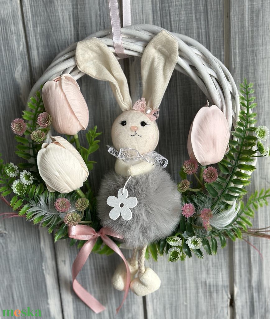 Ajtódísz tavaszra - otthon & életmód - dekoráció - ajtó- és ablak dekoráció - ablakdísz - Meska.hu